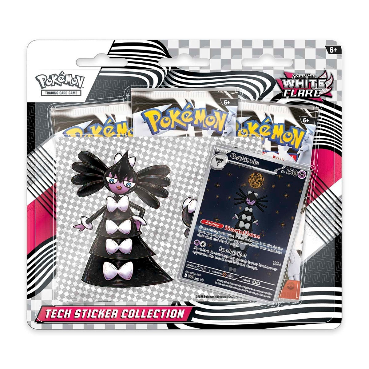 Pokemon TCG: Scarlet & Violet White Flare Tech Sticker Collection