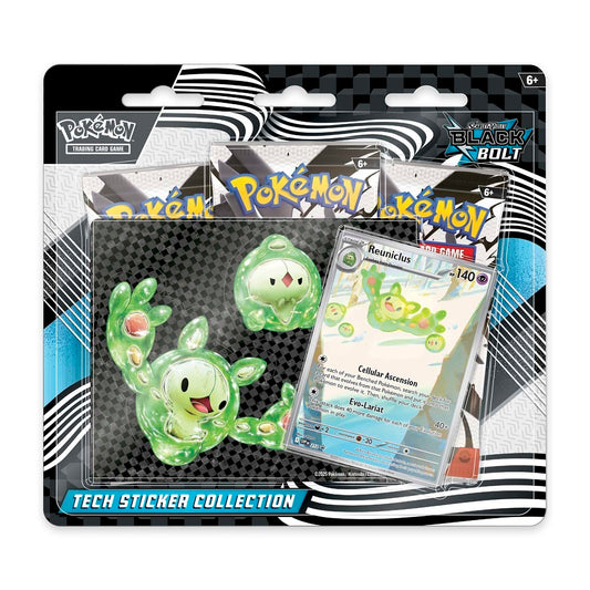 Pokemon TCG: Scarlet & Violet Black Bolt Tech Sticker Collection